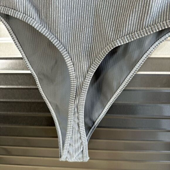 For Love & Lemons Gray Bodysuit Small NWT - Picture 4 of 8